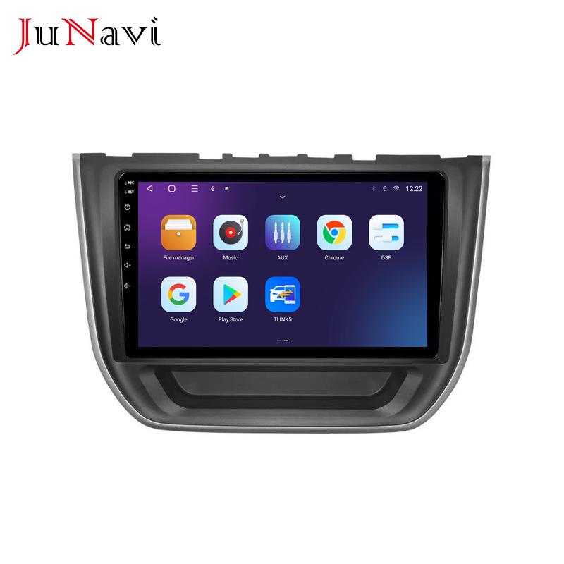 Compatible with Roewe RX3 2017-18: Android Large Screen Car GPS Navigation with Bluetooth and Wireless CarPlay