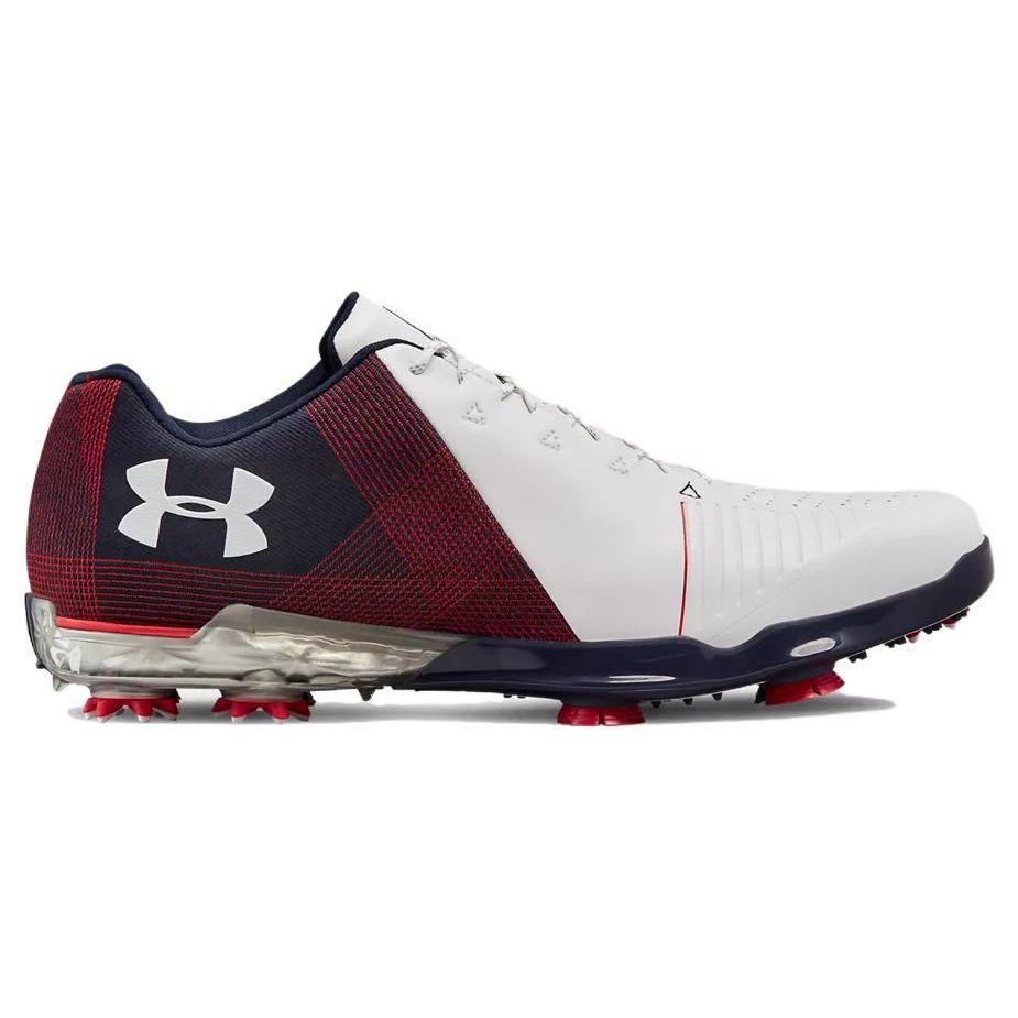 Under Armour Spieth 2 White Navy Red Men Sneakers Midnight-Navy 3000165-107