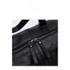 Cross-border new large-capacity travel bag, genuine leather fashion soft leather casual shoulder handbag, cowhide BD bag