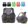 Sports Bra Womens Crop Tops High Impact Push Up Wireless Fitness Padded Vest