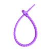 22cm Candy-Colored Stars Silicone Rope Data Line Binding Tape DIY Jewelry Key Chain Accessories Dress Tags Rope