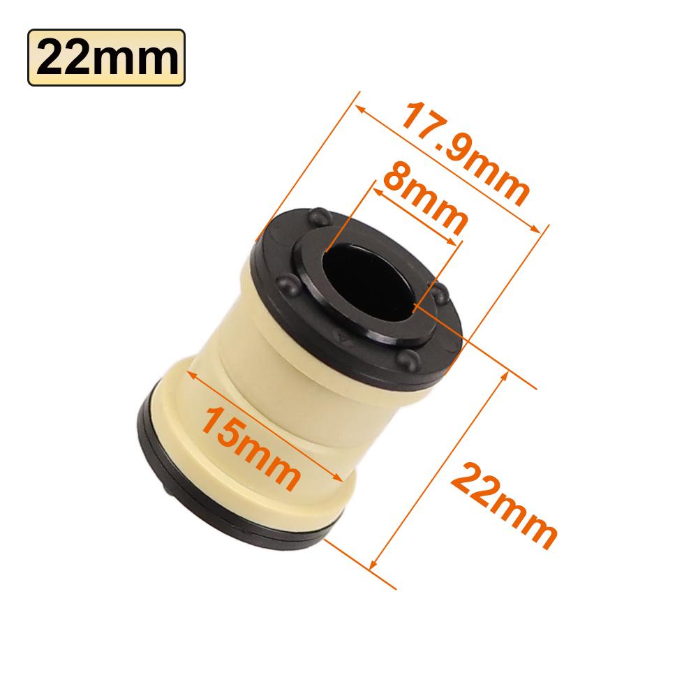 HEPPE Bike Rear Shock Bushing 20/22/22.2/25/30/40mm Bike Rear Suspension Shock Absorber DU Bushing for FOX Rear Shock Absorber