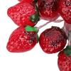 9.8ft 20LEDs Fruit String Lights Battery Operated Strawberry Lamp String Lights For Christmas Parties
