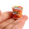 6Pcs/Lot 1:12 Doll House Miniature Instant Noodles Kitchen Accessories Toys