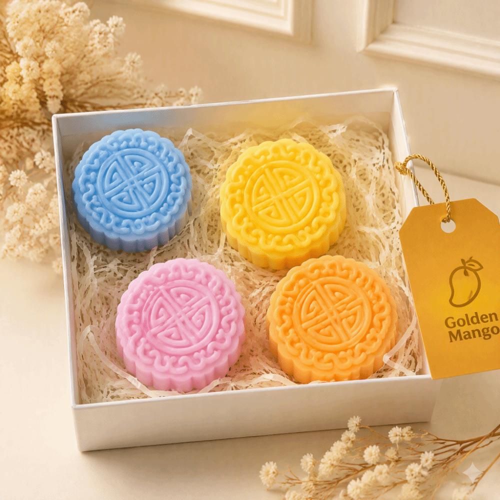 Kneading Mooncakes Squishy Toy Super Soft Slow Rebound Fidget Toy for Kids Adults