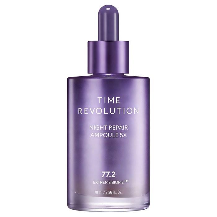 MISSHA Time Revolution Night Repair Ampoule 5X – Intensive Firming Anti-Ageing Serum, Korean