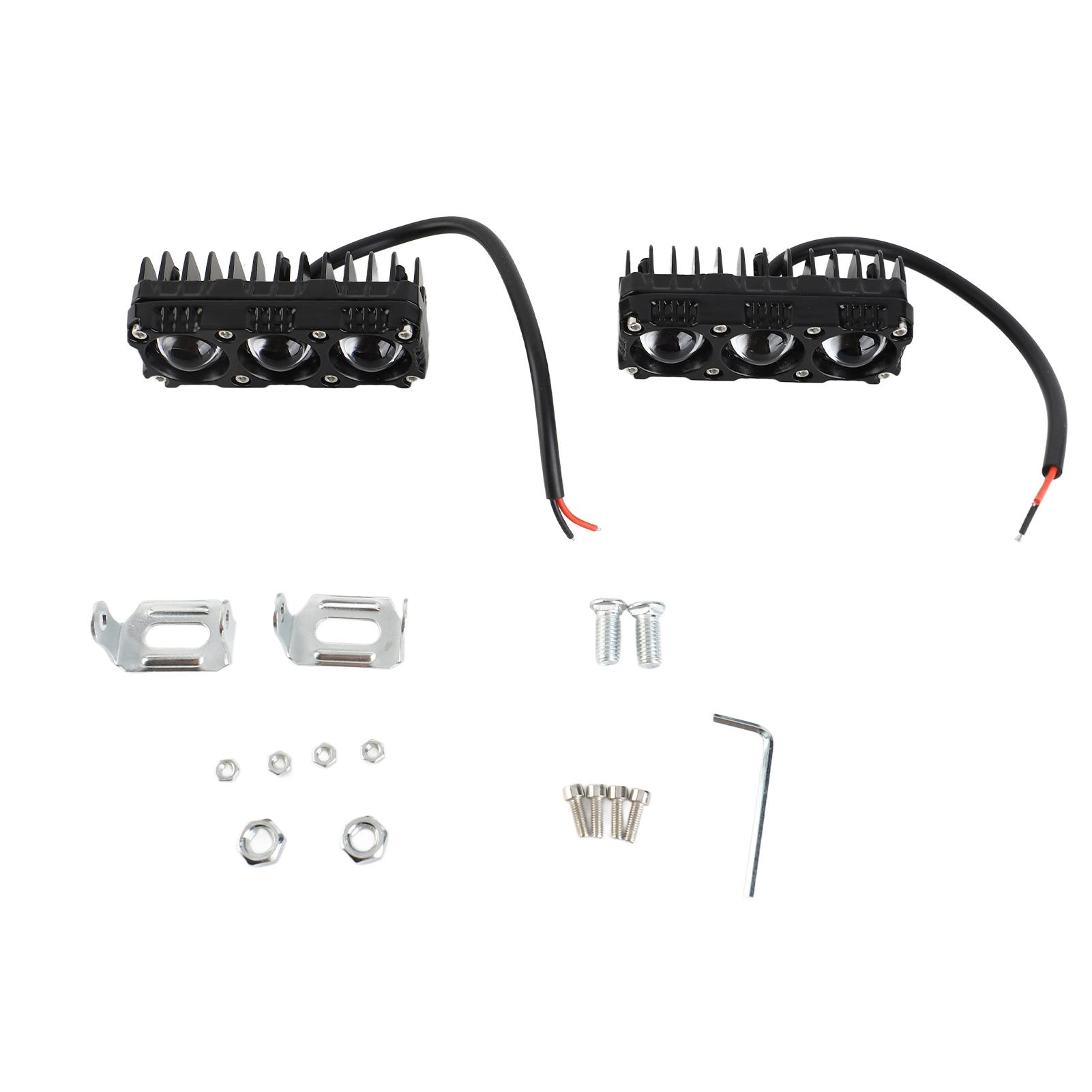 

Мотоциклетные светодиодные фары для дальнего света с 5 режимами освещения IP68 Водонепроницаемые для