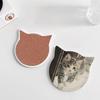 Cartoon Cat Ceramic Coasters