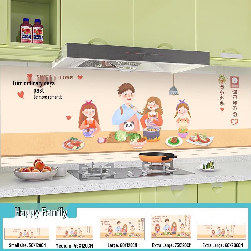 Fumede Kitchen Oil-Proof Wall Sticker