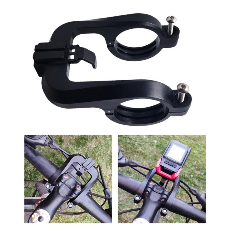 Mountain Biking Accessories Headlight Extension Flashlight Bracket Clip Light Holder Computer Stand Bikes Bracket Clip