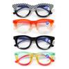 Rainbow Color Personality Presbyopia Glasses Computer Anti-Blue Light Men And Women Eye Protection Reading Eyeglasses To +4.0