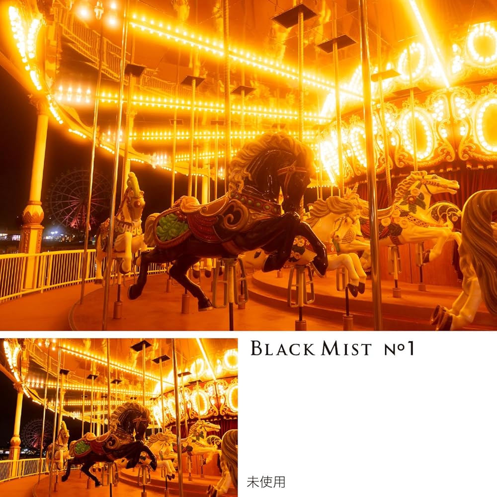 [Amazon.co.jp Exclusive] Kenko Mist Filter Black Mist No.1 N 82mm - Soft Diffusion Effect - Powerfully softens light, creating a cinematic effect - Sl