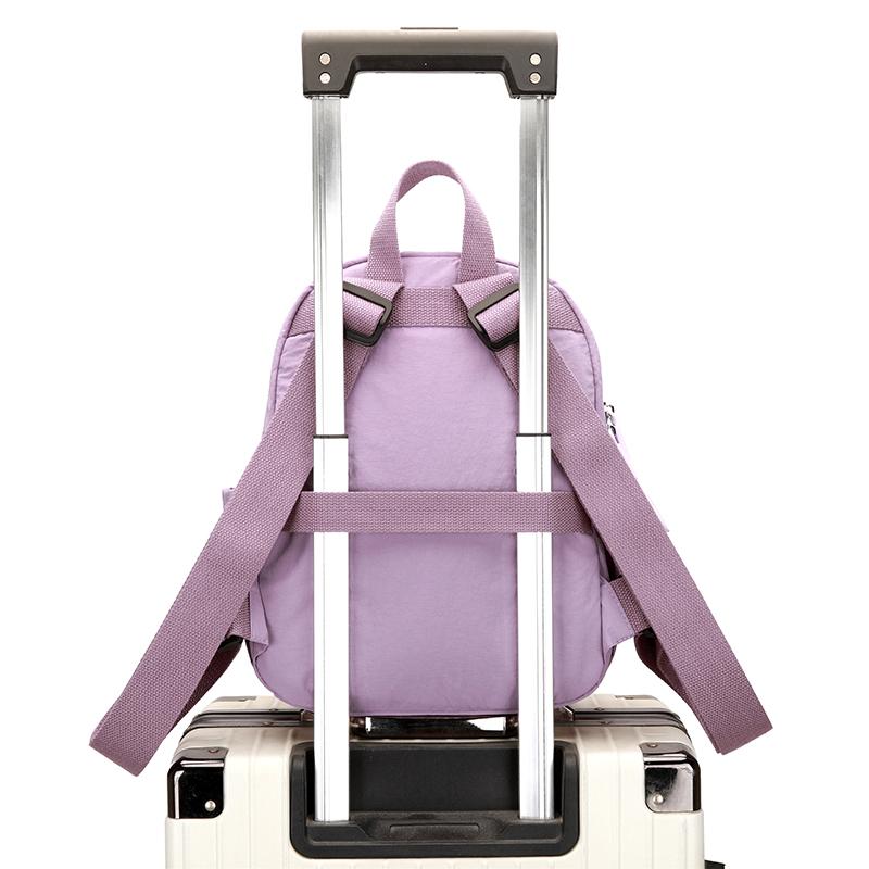Mini Nylon Backpack Small Travel Backpack Portable Travel Backpack and Multi Pocket Design Suitable for Daily Commute Work Shopping and Short Trips