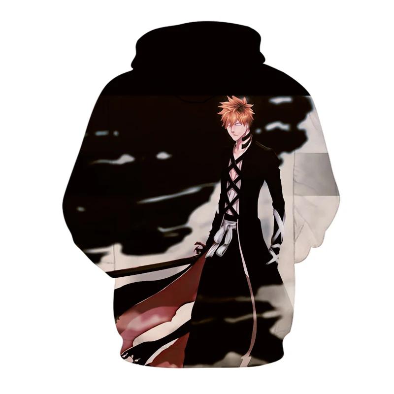 

2024 Аниме Bleach 3D Print Hoodies Мужская Женская Мода С Капюшоном Толстовка Пуловер Толстовка Harajuku Хип-Хоп Уличная Одежда Пальто 6XL