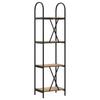 Artisan Oak Bookshelf 40 x 30 x 146 cm Engineered Wood