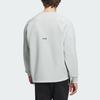 Adidas SS24 Zen Cure Z.N.E. Fleece-Lined Casual Sweatshirt Men Sweatshirt Silver-Grey IQ1376