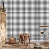 Wallpaper Fabric Pattern Gray and Light Gray 50x1000