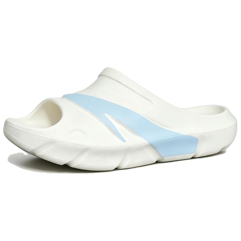 Anta Simple Fashionable Trendy Comfortable Beach Slippers Women Footwear Ivory-White Light-Pink-Blue 122638519-3