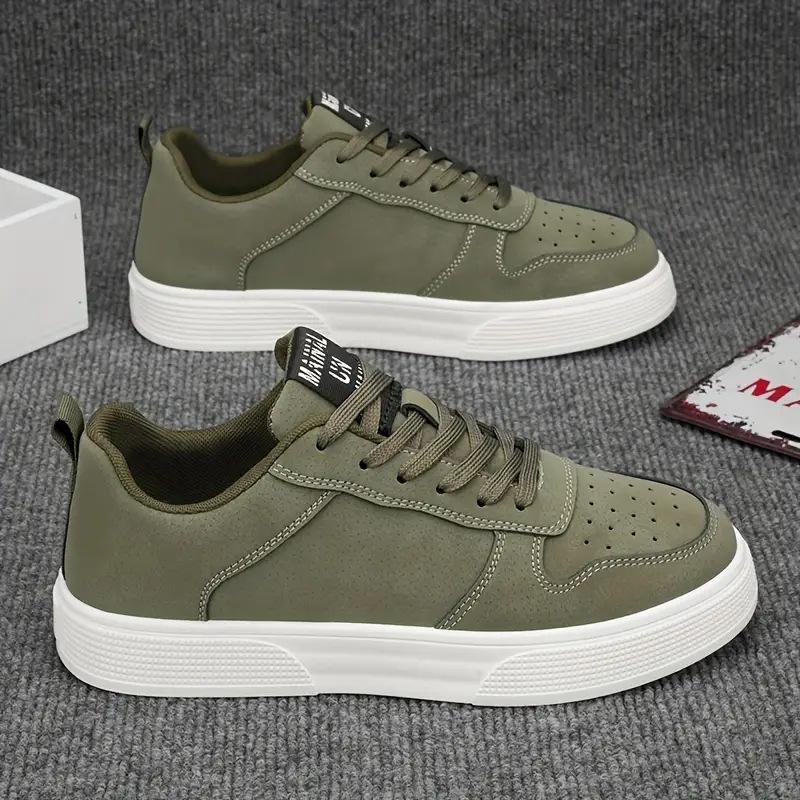 Fashion 2025 Men's Breathable Classic Sneakers Comfortable Lace-Up Low-Top Casual Shoes Minimalist Stylish Athletic Skateboard for Men