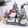 2D Christmas Snowman Pendant Santa Claus/Snowman Snowman Doll Pendant  Party