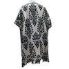 Tassle Ball Güneş Koruma Mayo Hırka Kadın Boho Yarım Kollu Baskılı Plaj Cover Up
