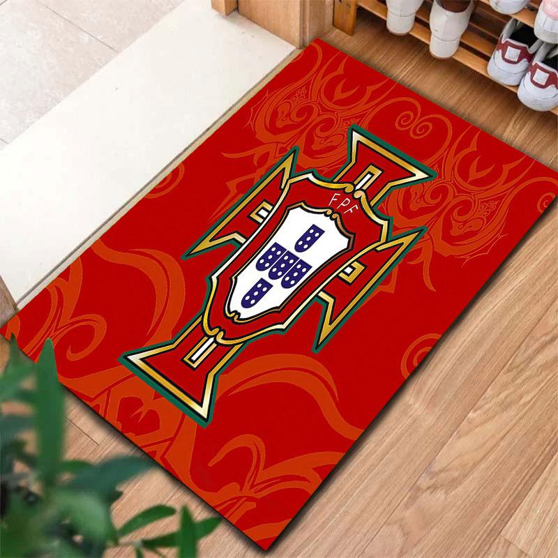 Portugal National Football Team Carpet Rug for Living Room Bedroom Home Sofa Decoration,Kids play Non-slip Floor Mat