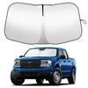Windshield Sun Shade for Ford Maverick Accessories 2022-2024 2025 Window Sunshade Sun Visor Protector Foldable Blocks UV Rays