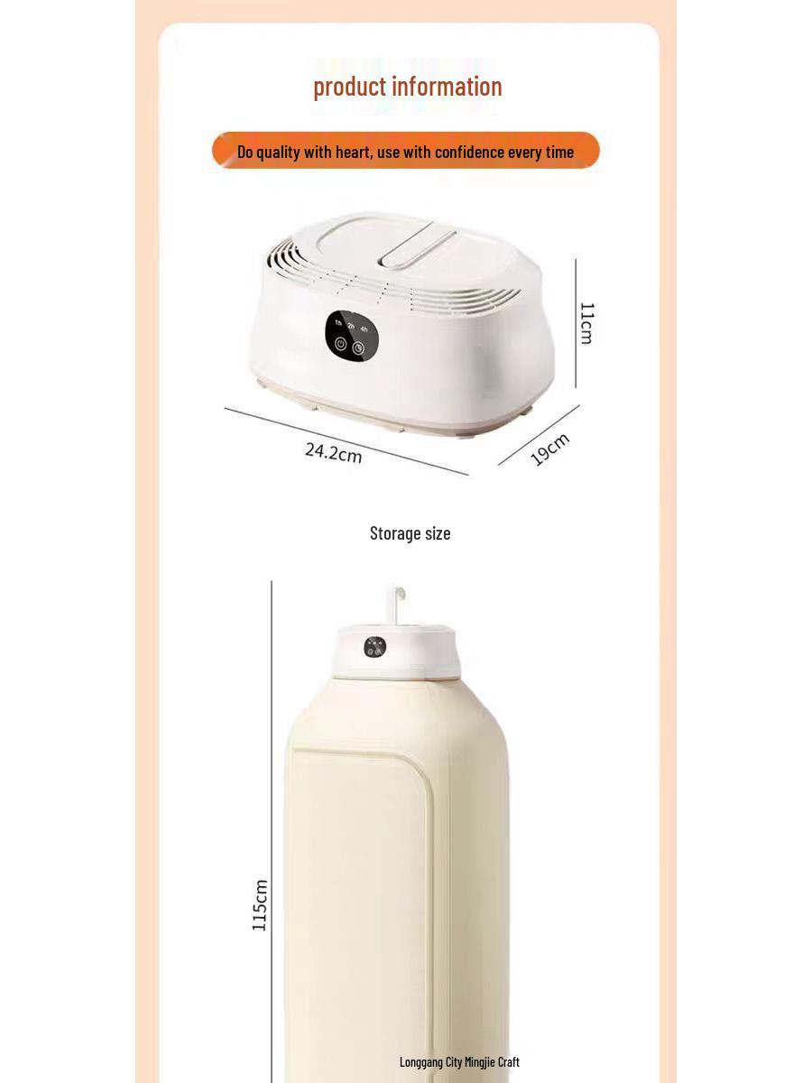 

Портативна шафа-сушарка для прасування подорожня: Машина для швидкого сушіння одягу Ivory 400W Dryer UK Standard [Additional $2]