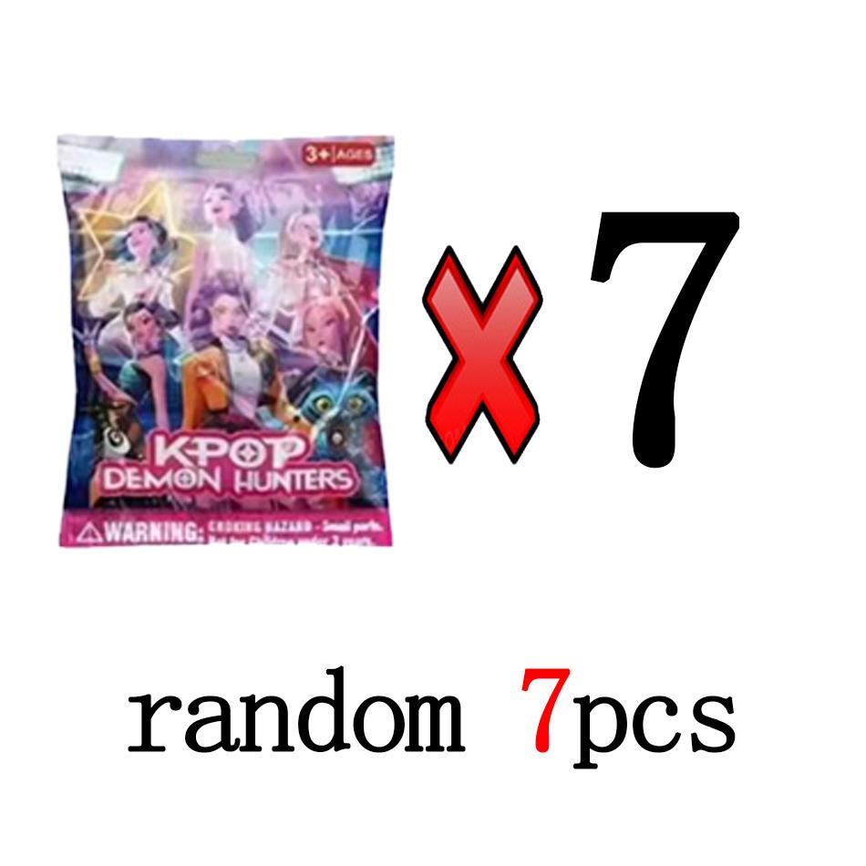 Anime Kpop Demon Hunters blind box Action Figure Ranimeumi Mira Zoey Sussy Phone Decor Model for Kids gift