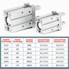 Cylinder Double Acting Industrial Automation Robot Clamp Brand MHZL2 Pneumatic Air Gripper Cylinder Parallel Type Finger