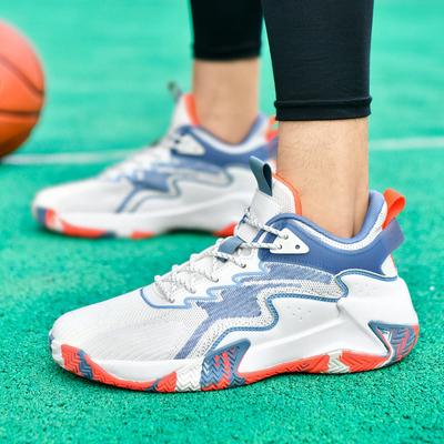 Basketballschuhe Herren Guochao Student Gummi Paar Schuhe Atmungsaktiv High Top Bequem Große Größe Plateau Laufschuhe