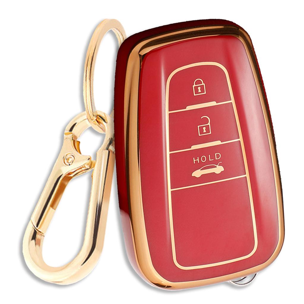 Compatible with Toyota TPU Key Case Key Cover Smart Key