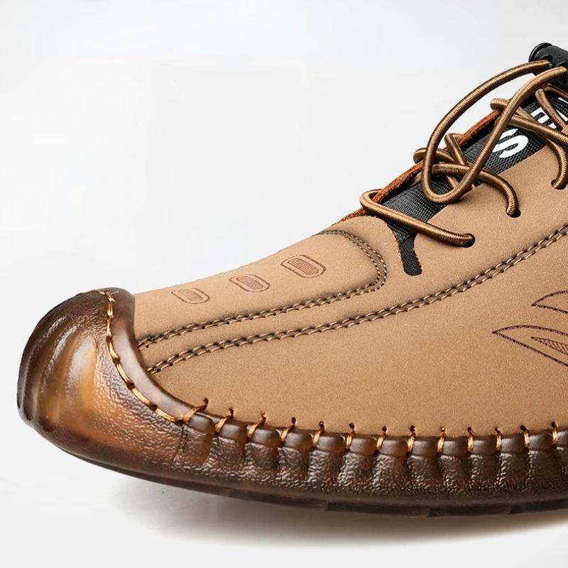 Модная мужская повседневная обувь с принтом — фото 7