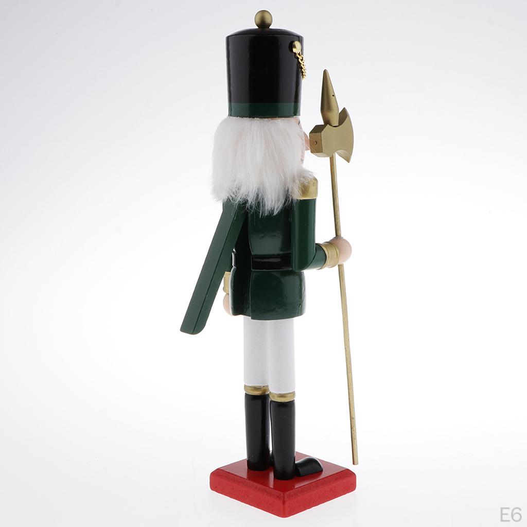 /Soldier Nutcracker Traditional in Uniform, Collectible Music Box Festive christmas