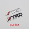 TRD 3D Metal Car Emblem Sticker for Body Modification