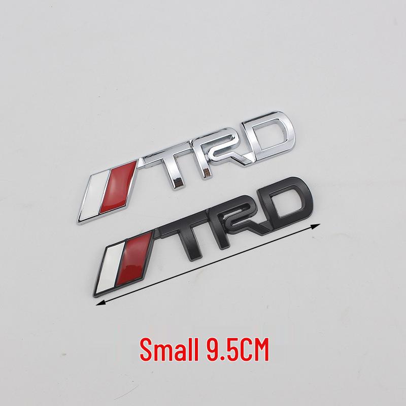 TRD 3D Metal Car Emblem Sticker for Body Modification