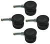 AS ONE Footbath Bucket Casters UC50SB, Pack of 4