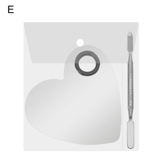 Finisaj reutilizabil cu oglindă, ușor de curățat, suprafață netedă, panou de afișare profesional pentru unghii din oțel inoxidabil