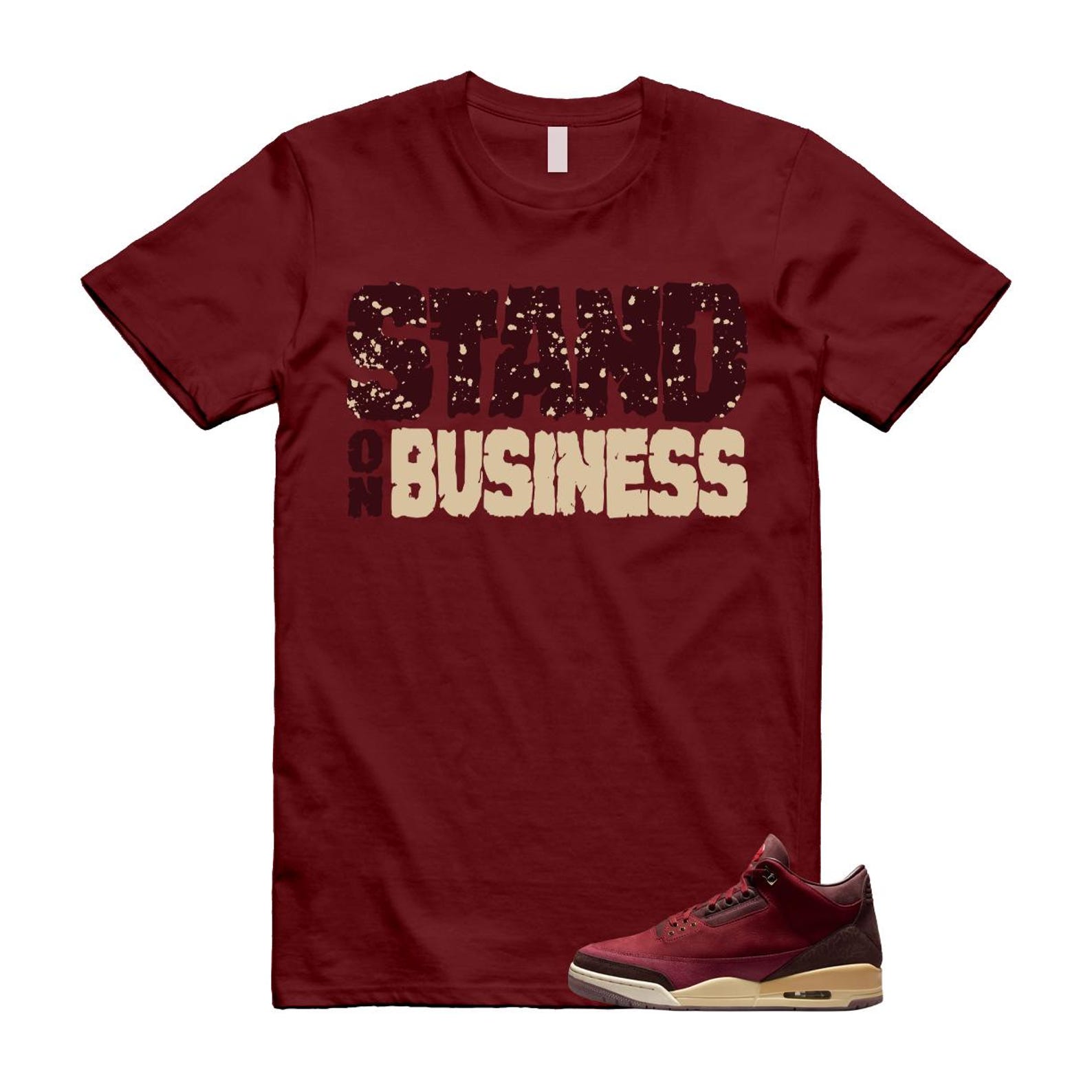 3 Bin 23 Team Red Burgundy Crush Coconut Milk PRM T Shirt Match SOB 2XL