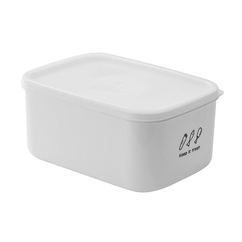 Thickened Fresh-Keeping Storage: Sealed Plastic Box for Refrigerator and Microwave Use