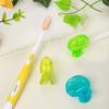 Portable Toothbrush Protective Cap Toothbrush Head Storage Clip Toothbrush Shell Travel Toothbrush Storage Clip Transparent