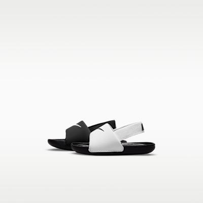 Nike Kawa Slide TD White Black 17