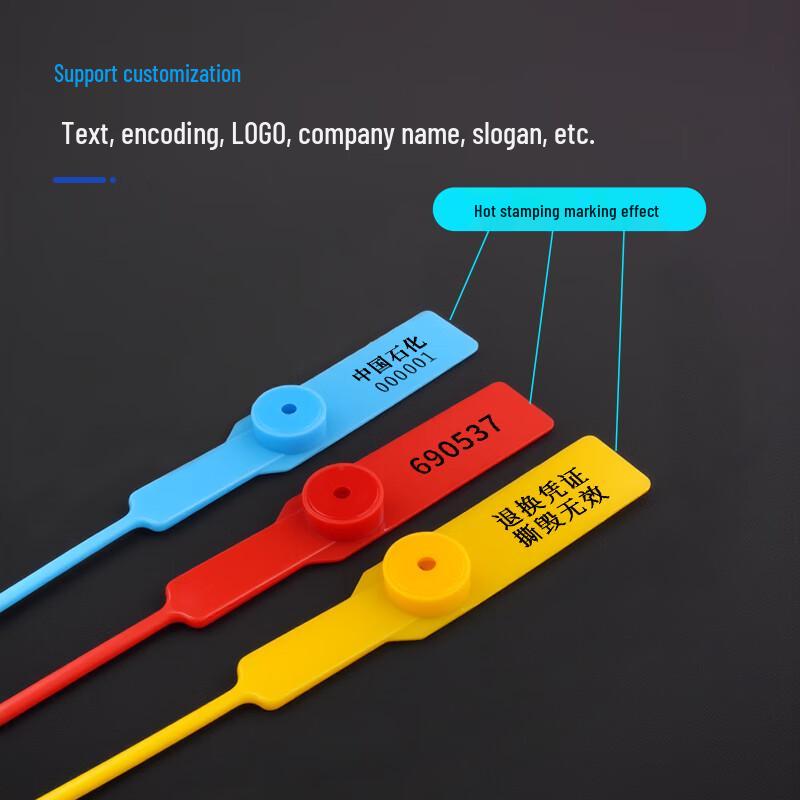 Disposable Plastic Security Seals