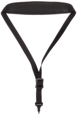 Sangle de saxophone SSDX2 noire (OS EN RÉSINE)