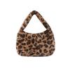 Mini Plush Underarm Bag Fluffy Tote Bag Casual Shoulder Bag  Girl
