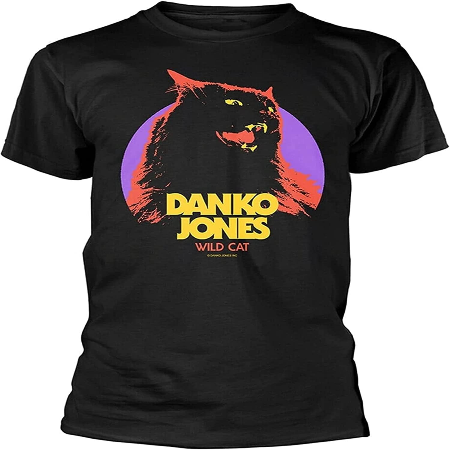 Danko Jones Wild Personalised t Shirt UK 4XL чёрный