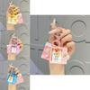 Charming Cartoon Flip Book Animation Keychain Vibrant Colors For Kids And Adults