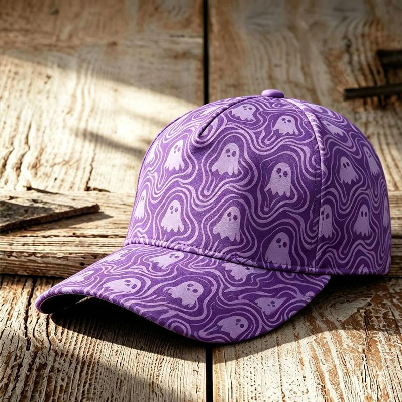 Gorra de Béisbol Estilo Callejero Americano Sombrero con Estampado de Halloween Sombrero Casual Diario para el Sol