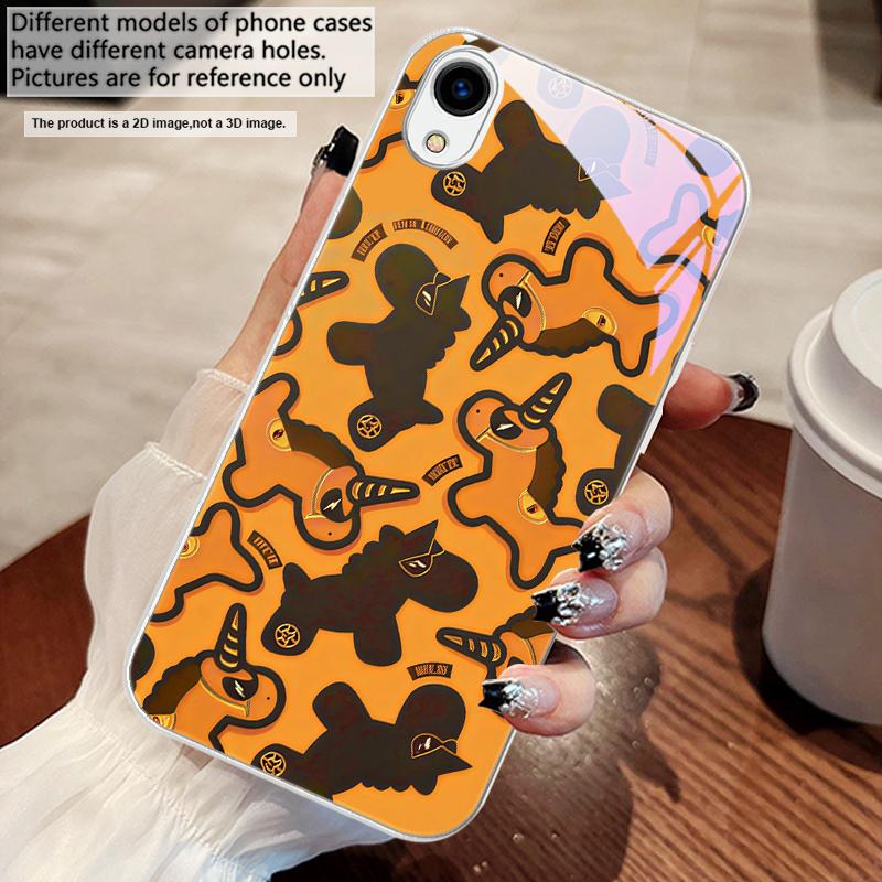 Unicorn cartoon wallpaper For Samsung M02 12 Note 8 9 10 20 A 01 A02 A03 Core 04 05 06 10 12 13 14 15 A16 glass Ultra phone case