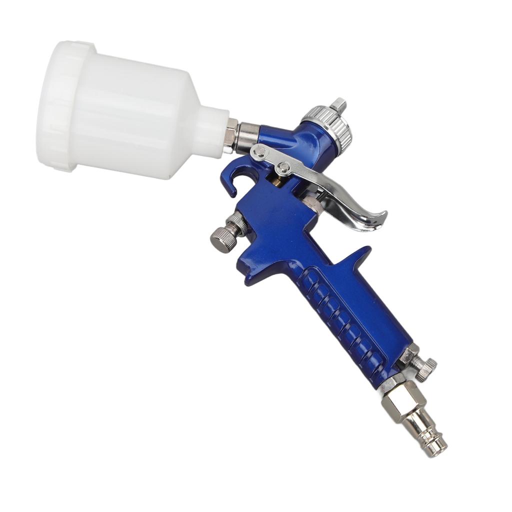 Air Spray Gun HVLP Gravity Feed Pneumatic Paint Sprayer Spraying Tool for Wood Metal Plastic